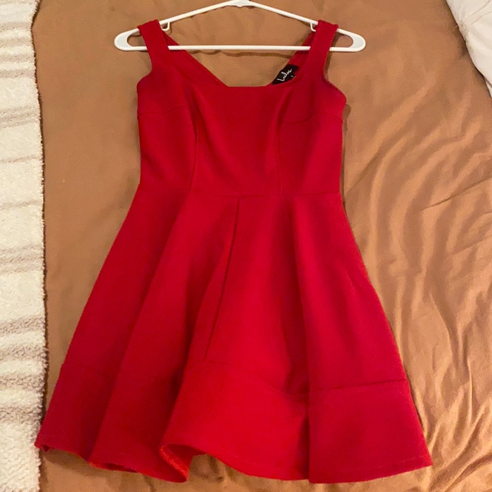 Red dress